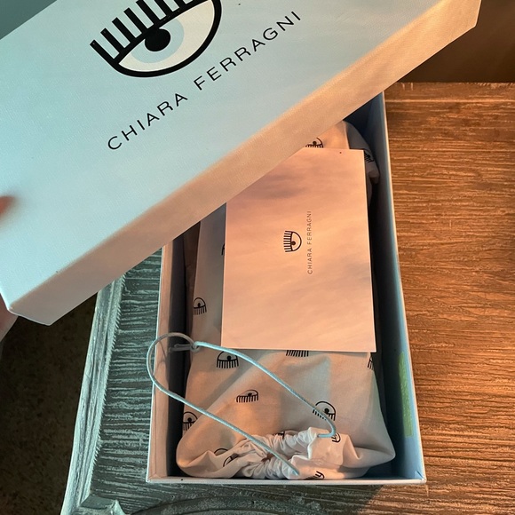 CHIARA FERRAGNI LASHES WINK GLITTER ESPADRILLES - Picture 3 of 9